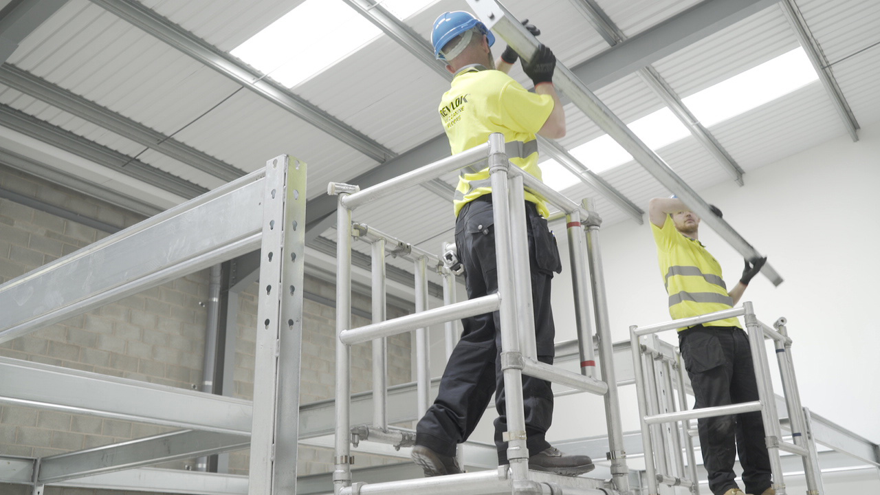 mezzanine floor installation