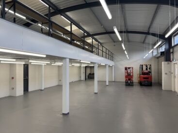 Europa Wools Mezzanine Floor By Doity Engineering