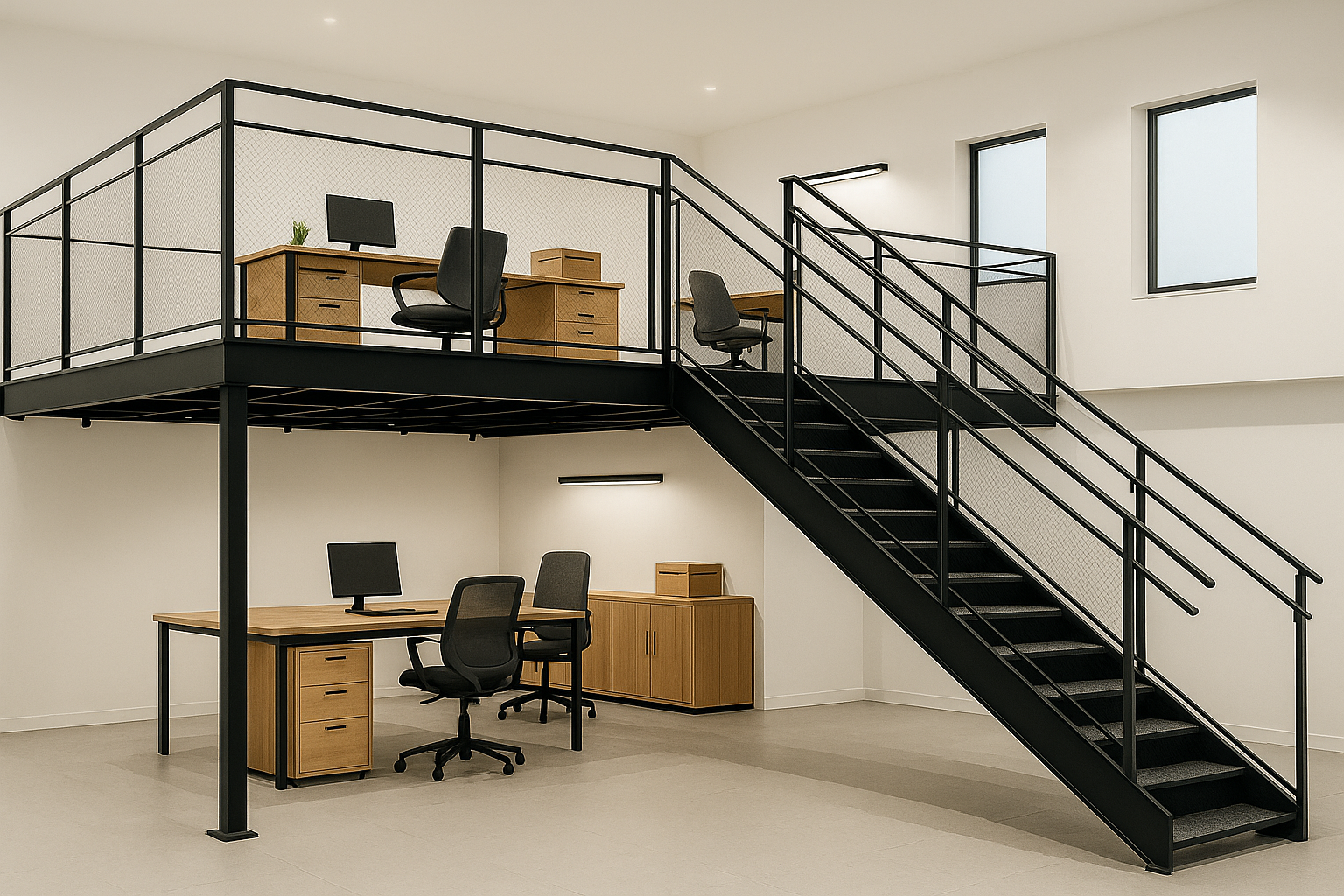 office mezzanine floor