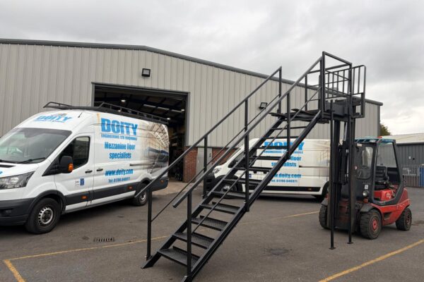 Cabin staircases from Doity Engineering