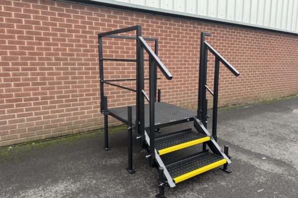 Toilet block stairs 1 small cabin staircase by Doity